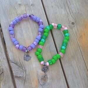 Demon Slayer Mitsuri Kanroji and Shinobu Kocho best friend bracelets